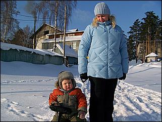 18 января 2009 г., Барнаул   Барнаул завалило снегом