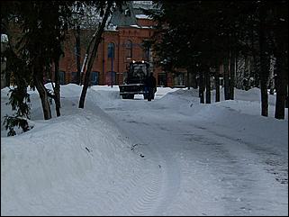 18 января 2009 г., Барнаул   Барнаул завалило снегом