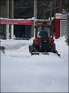 18 января 2009 г., Барнаул   Барнаул завалило снегом