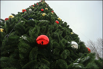 26 декабря 2017 г., Барнаул. Екатерина Смолихина   Будет и на нашей улице праздник: фотопрогулка по районным ёлкам Барнаула