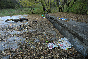 1 октября 2017 г., Барнаул. Екатерина Смолихина   Жуткое место: как выглядит самый заброшенный парк Барнаула