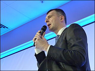 20 февраль 2012 г., Москва   Пресс-конференция кандидата в президенты РФ Михаила Прохорова (Москва)