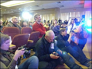 20 февраль 2012 г., Москва   Пресс-конференция кандидата в президенты РФ Михаила Прохорова (Москва)