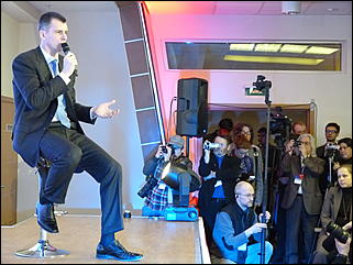 20 февраль 2012 г., Москва   Пресс-конференция кандидата в президенты РФ Михаила Прохорова (Москва)
