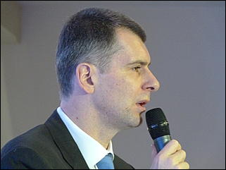 20 февраль 2012 г., Москва   Пресс-конференция кандидата в президенты РФ Михаила Прохорова (Москва)