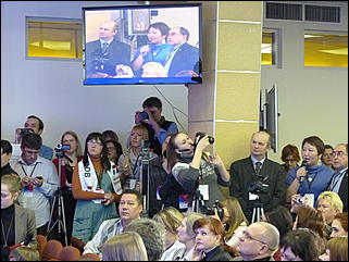 20 февраль 2012 г., Москва   Пресс-конференция кандидата в президенты РФ Михаила Прохорова (Москва)