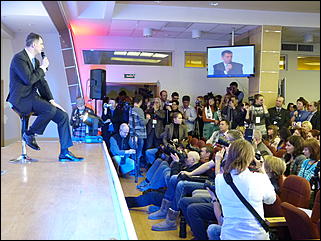 20 февраль 2012 г., Москва   Пресс-конференция кандидата в президенты РФ Михаила Прохорова (Москва)