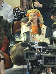 20 февраль 2012 г., Москва   Пресс-конференция кандидата в президенты РФ Михаила Прохорова (Москва)