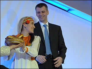 20 февраль 2012 г., Москва   Пресс-конференция кандидата в президенты РФ Михаила Прохорова (Москва)