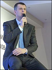 20 февраль 2012 г., Москва   Пресс-конференция кандидата в президенты РФ Михаила Прохорова (Москва)