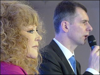 20 февраль 2012 г., Москва   Пресс-конференция кандидата в президенты РФ Михаила Прохорова (Москва)