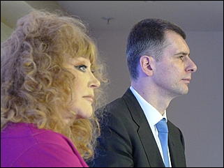 20 февраль 2012 г., Москва   Пресс-конференция кандидата в президенты РФ Михаила Прохорова (Москва)