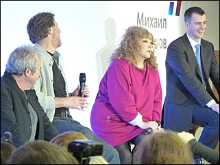 20 февраль 2012 г., Москва   Пресс-конференция кандидата в президенты РФ Михаила Прохорова (Москва)