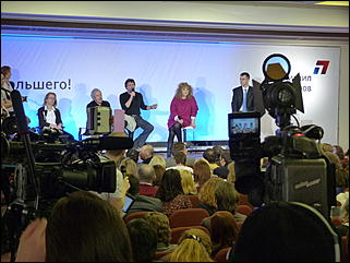 20 февраль 2012 г., Москва   Пресс-конференция кандидата в президенты РФ Михаила Прохорова (Москва)