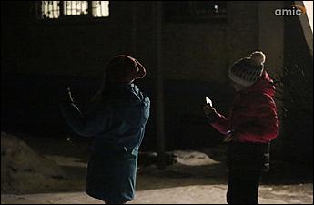 31 января 2018 г., Барнаул. Екатерина Смолихина   "Кровавое" зрелище: лунное затмение в Барнауле