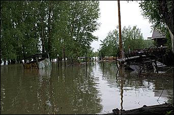 4 июня 2007 г. Затон   Вода наступает