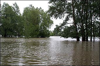 4 июня 2007 г. Затон   Вода наступает