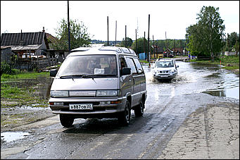 8 июня 2007 г., Барнаул   Затон: в ожидании подъема воды