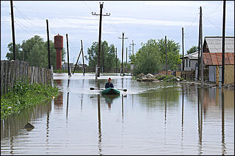 8 июня 2007 г., Барнаул   Затон: в ожидании подъема воды