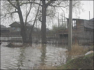 4 мая 2010 г., Барнаул   Подтопление пос. Затон