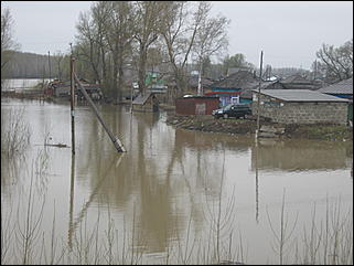 4 мая 2010 г., Барнаул   Подтопление пос. Затон