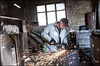 17 август 2016 г., Барнаул © Амител Вячеслав Мельников   Как рождаются мосты: фоторепортаж с единственного в Сибири завода мостовых конструкций  