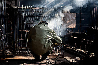 17 август 2016 г., Барнаул © Амител Вячеслав Мельников   Как рождаются мосты: фоторепортаж с единственного в Сибири завода мостовых конструкций  