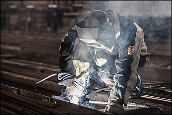 17 август 2016 г., Барнаул © Амител Вячеслав Мельников   Как рождаются мосты: фоторепортаж с единственного в Сибири завода мостовых конструкций  