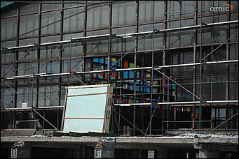 15 марта 2018 г., Барнаул. Екатерина Смолихина   Как идет реконструкция здание Центрального рынка в Барнауле