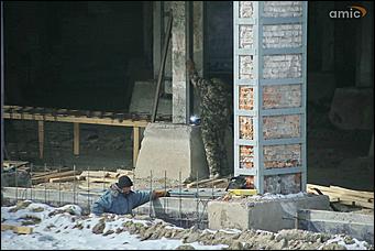 15 марта 2018 г., Барнаул. Екатерина Смолихина   Как идет реконструкция здание Центрального рынка в Барнауле