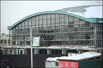 15 марта 2018 г., Барнаул. Екатерина Смолихина   Как идет реконструкция здание Центрального рынка в Барнауле