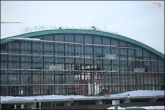 15 марта 2018 г., Барнаул. Екатерина Смолихина   Как идет реконструкция здание Центрального рынка в Барнауле