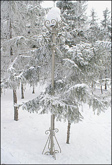 8 декабря 2007 г., Барнаул   Сказочная зима в Барнауле