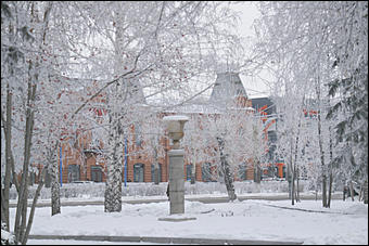 8 декабря 2007 г., Барнаул   Сказочная зима в Барнауле