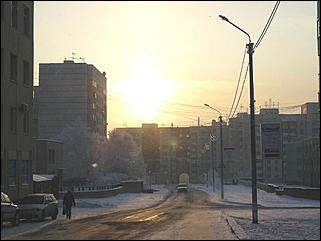8 декабря 2007 г., Барнаул   Сказочная зима в Барнауле