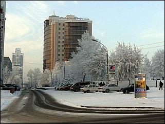 8 декабря 2007 г., Барнаул   Сказочная зима в Барнауле