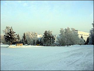 8 декабря 2007 г., Барнаул   Сказочная зима в Барнауле