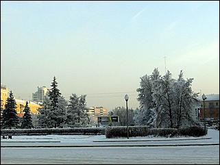 8 декабря 2007 г., Барнаул   Сказочная зима в Барнауле