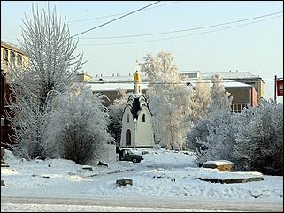 8 декабря 2007 г., Барнаул   Сказочная зима в Барнауле