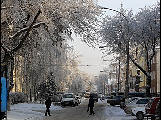 8 декабря 2007 г., Барнаул   Сказочная зима в Барнауле