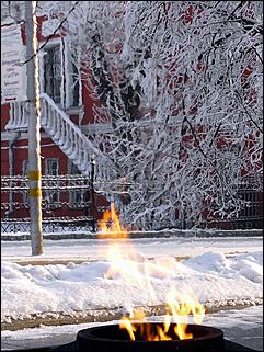 8 декабря 2007 г., Барнаул   Сказочная зима в Барнауле