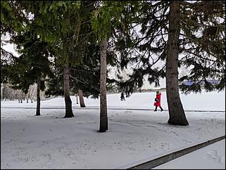 17 ноября 2021 г., Барнаул   Белое покрывало ноября. Зима пришла в Барнаул