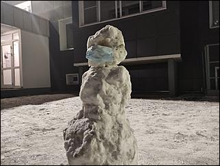 17 ноября 2021 г., Барнаул   Белое покрывало ноября. Зима пришла в Барнаул