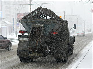 16 апреля 2008 г., Барнаул   Зима вернулась - 2