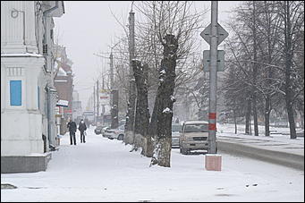 16 апреля 2008 г., Барнаул   Зима вернулась - 2