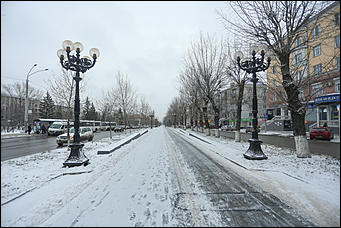 14 ноября 2017 г., Барнаул. Екатерина Смолихина   Привет, сугробы: Барнаул окончательно вступил в период "белой оккупации"