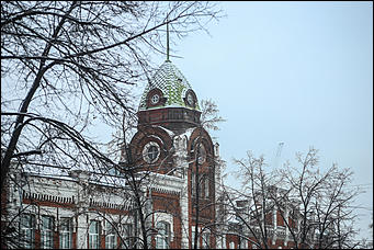 14 ноября 2017 г., Барнаул. Екатерина Смолихина   Привет, сугробы: Барнаул окончательно вступил в период "белой оккупации"