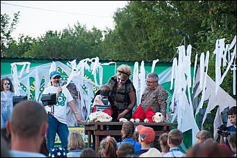 7 июля 2017   В минувшую пятницу в Барнаульском зоопарке, прошла "Ночь Страха".