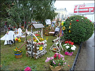 31 август 2013 г., Барнаул   Выставка цветов и Фестиваль национальных культур