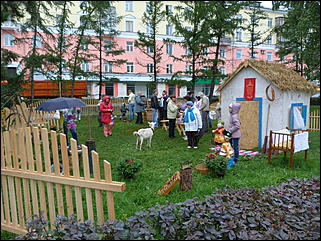 31 август 2013 г., Барнаул   Выставка цветов и Фестиваль национальных культур